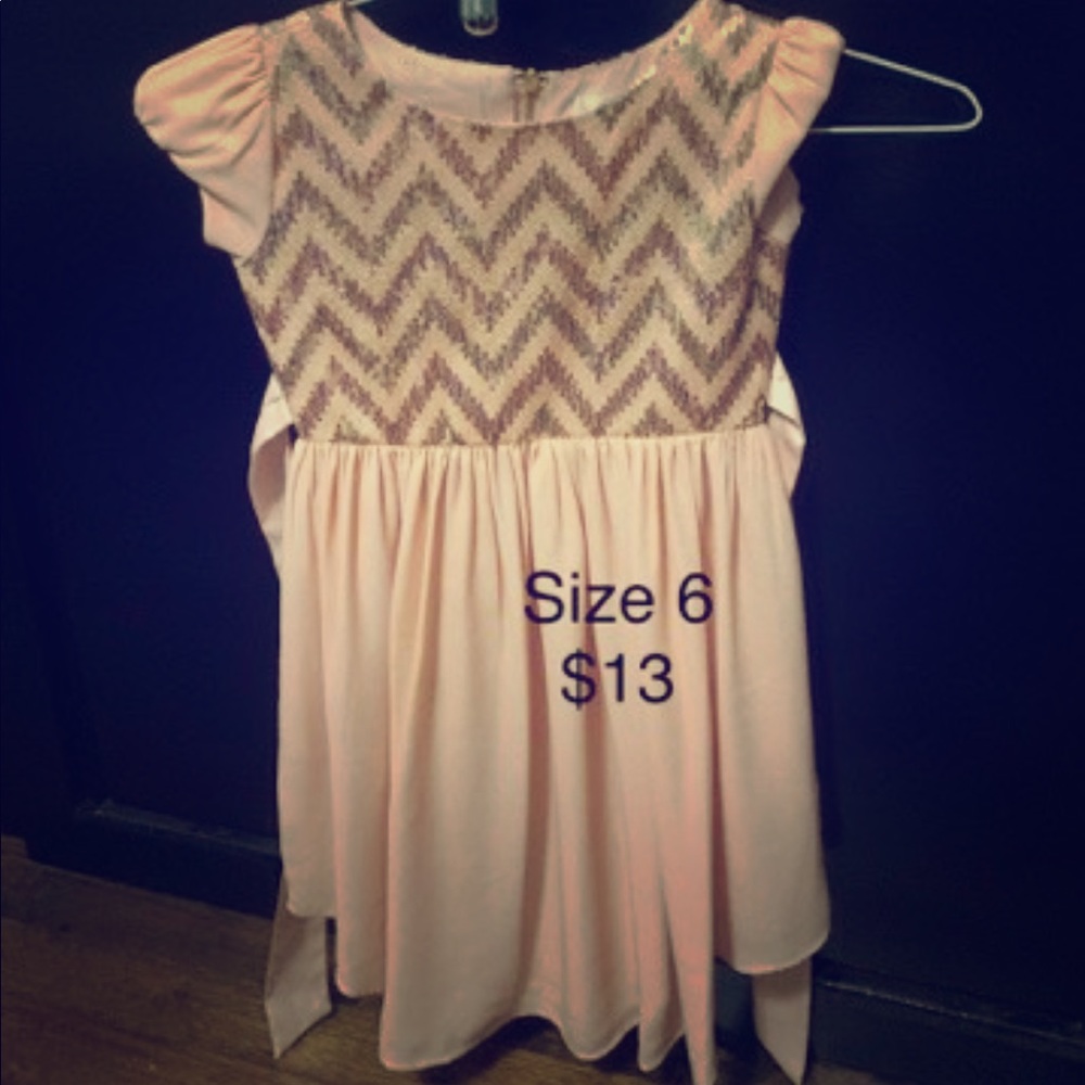 Girls formal dress from Dillard’s.
